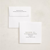 "holiday square" - Holiday Cards in Snow by Angela Thompson - FREE Recipient Addressing