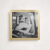 "Luxe Frame" - Holiday Cards in Starlight by Cass Loh - Front