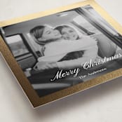 "Luxe Frame" - Holiday Cards in Starlight by Cass Loh - Detail