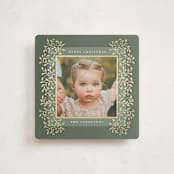 "Laurel" - Holiday Cards in Sage by Tamara Hilje - Front