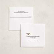 "Merry Bright" - Holiday Cards in Snowflake by Angela Thompson - FREE Recipient Addressing