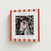 "Holiday Rhythm" - Holiday Cards in Peppermint by Yuliya Evseeva - Folded Card