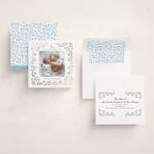 "Floral Cascade" - Holiday Cards in Bluebell by Anna Black - Assembled