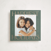 "Equilateral" - Holiday Cards in Fir by Pink House Press - Front