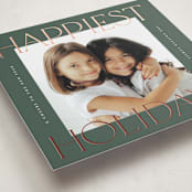 "Equilateral" - Holiday Cards in Fir by Pink House Press - Detail