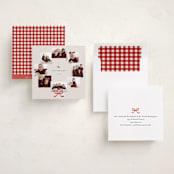 "Jolly Wreath" - Holiday Cards in Eggnog by Adelyn T. - Assembled
