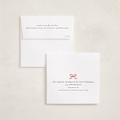 "Jolly Wreath" - Holiday Cards in Eggnog by Adelyn T. - FREE Recipient Addressing