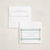 "Plaid Frame" - Holiday Cards in Elf Shoes by Blustery August - FREE Recipient Addressing