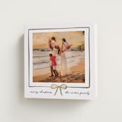 "lil bow" - Holiday Cards in Snowfall by Jennifer Lew - Folded Card