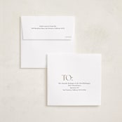 "Merry Squary" - Holiday Cards in Snowflake by Angela Thompson - FREE Recipient Addressing
