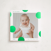 "Pompom" - Holiday Cards in Elf Shoes by Blustery August - Front