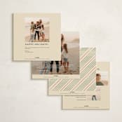 "Lia" - Holiday Cards in Pine by Pati Cascino - Back of Card Options