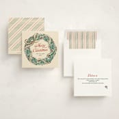 "Lia" - Holiday Cards in Pine by Pati Cascino - Assembled