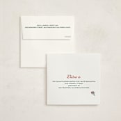 "Lia" - Holiday Cards in Pine by Pati Cascino - FREE Recipient Addressing
