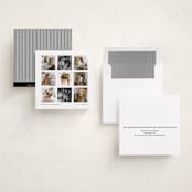 "The Keepsake Grid" - Holiday Cards in Snow by Lucrecia Caporale - Assembled
