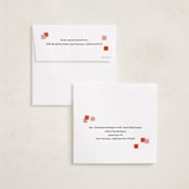 "Happiest of Holidays Wishes" - Holiday Cards in Peppermint by Anja Jankowsky - FREE Recipient Addressing