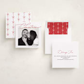 "A Simple Script" - Holiday Cards in Holly Berry by Susan Zinader - Assembled