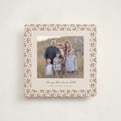 "Tiny Flowers" - Holiday Cards in Santa by Claudia Orengo - Front