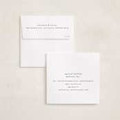 "Brandy Butter" - Holiday Cards in Coal by Blustery August - FREE Recipient Addressing
