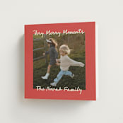 "Merribelle" - Holiday Cards in Stocking by Jelena Vuletic - Folded Card