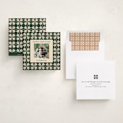"Woven Joy" - Holiday Cards in Forest by Alisa Galitsyna - Assembled