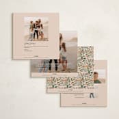 "Garden Folk" - Holiday Cards in Autumn by Elly - Back of Card Options