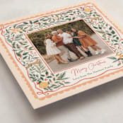 "Garden Folk" - Holiday Cards in Autumn by Elly - Detail