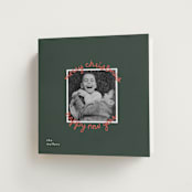 "Circale" - Holiday Cards in Pine Needle by Christie Garcia - Folded Card
