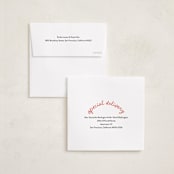 "Circale" - Holiday Cards in Pine Needle by Christie Garcia - FREE Recipient Addressing