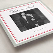 "Classic Single" - Holiday Cards in Ice by Anupama - Detail
