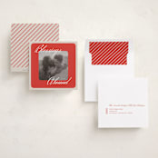 "Abounding Blessings" - Holiday Cards in Cranberry by Danie Romrell - Assembled