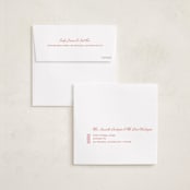"Abounding Blessings" - Holiday Cards in Cranberry by Danie Romrell - FREE Recipient Addressing