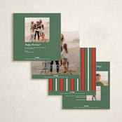 "Cambridge" - Holiday Cards in Snow by Morgan Kendall - Back of Card Options