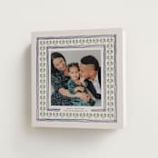 "Little Details" - Holiday Cards in Navy by Claudia Orengo - Folded Card