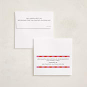 "Cabana" - Holiday Cards in Strawberry by Morgan Kendall - FREE Recipient Addressing