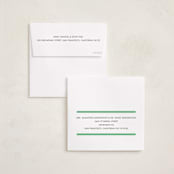 "Checkmate" - Holiday Cards in Candy Cane by Morgan Kendall - FREE Recipient Addressing