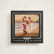 "lil bow" - Holiday Cards in Snowfall by Jennifer Lew - Front