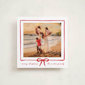 "lil bow" - Holiday Cards in Rouge by Jennifer Lew - Front