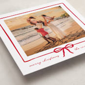 "lil bow" - Holiday Cards in Rouge by Jennifer Lew - Detail