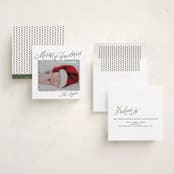"Merry Classic" - Holiday Cards in Mistletoe by Alston Foster - Assembled