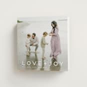 "love joy" - Holiday Cards in Snow by Kate Ross - Folded Card