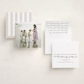 "love joy" - Holiday Cards in Snow by Kate Ross - Assembled