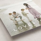 "love joy" - Holiday Cards in Snow by Kate Ross - Detail