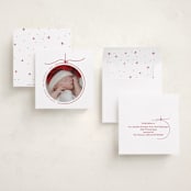 "Crystal" - Holiday Cards in Snowfall by Jelena Vuletic - Assembled