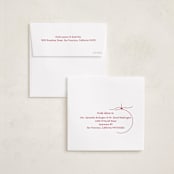 "Crystal" - Holiday Cards in Buttercream by Jelena Vuletic - FREE Recipient Addressing