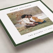 "square" - Holiday Cards in Spruce by JoAnn Jinks - Detail