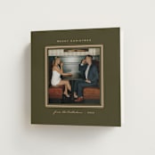 "Vintage photo" - Holiday Cards in Olive Branch by Claire - Folded Card