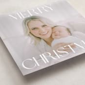 "Merry Squary" - Holiday Cards in Snowflake by Angela Thompson - Detail