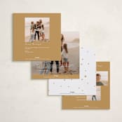 "Starry Polaroid" - Holiday Cards in Stars by Blustery August - Back of Card Options