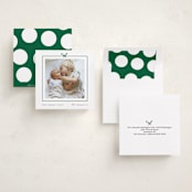 "Christmas Present" - Holiday Cards in Fir by Ghazal Ali - Assembled